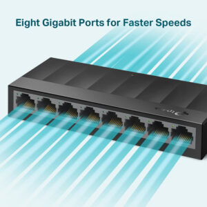 TP-LINK desktop switch LiteWave LS1008G, 8-port 10/100/1000Mbps, Ver 3.0 | Δικτυακά | elabstore.gr