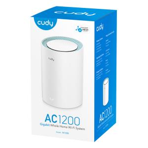 CUDY Wi-Fi mesh system M1300, AC1200 1200Mbps, gigabit, dual band, V2.0 | Δικτυακά | elabstore.gr