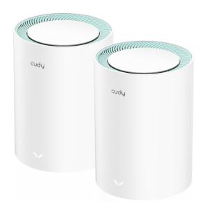 CUDY Wi-Fi mesh system M1300, AC1200, gigabit, dual band, V2.0, 2τμχ | Δικτυακά | elabstore.gr