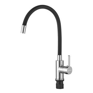 BRUNO αναμεικτική μπαταρία κουζίνας M54804-006C-S626, εύκαμπτη, μαύρη | Οικιακός εξοπλισμός | elabstore.gr