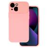 POWERTECH Θήκη Camshield Soft MOB-1789 για iPhone 13, σομόν | Αξεσουάρ κινητών | elabstore.gr