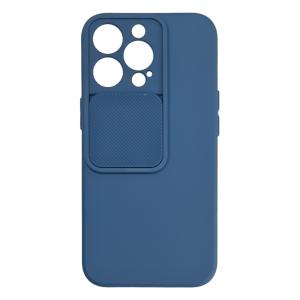 POWERTECH Θήκη Camshield Soft MOB-1791 για iPhone 13 Pro, μπλε | Αξεσουάρ κινητών | elabstore.gr