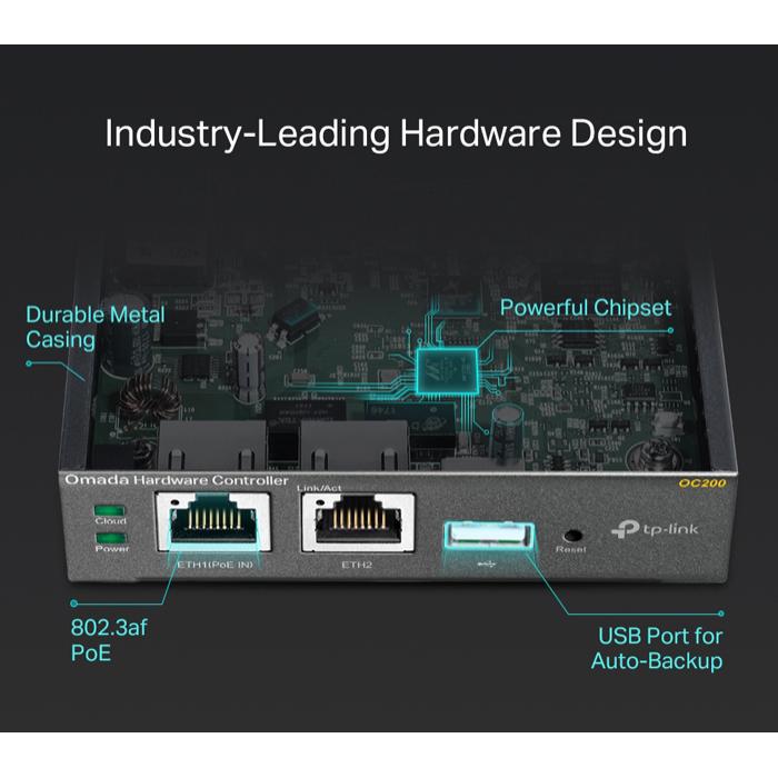 TP-LINK Omada Hardware Controller OC200, Ver. 2.0 | eLabstore.gr TP-LINK Omada Hardware Controller OC200, Ver. 2.0 | Δικτυακά | elabstore.gr