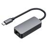 POWERTECH αντάπτορας USB-C σε RJ45 PTH-080, 10M/100M/1000M/2.5G, γκρι | Δικτυακά | elabstore.gr