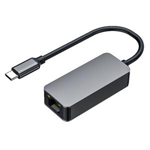 POWERTECH αντάπτορας USB-C σε RJ45 PTH-080, 10M/100M/1000M/2.5G, γκρι | Δικτυακά | elabstore.gr