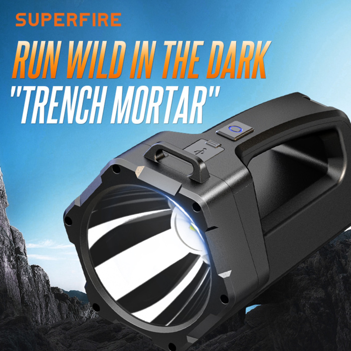 SUPFIRE φακός εργασίας M17 με χειρολαβή, 5W, 230lm, 2400mAh, έως 350m | eLabstore.gr SUPFIRE φακός εργασίας M17 με χειρολαβή, 5W, 230lm, 2400mAh, έως 350m | Φωτισμός | elabstore.gr
