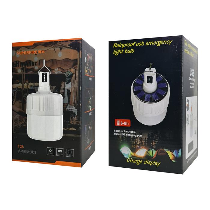 SUPFIRE φορητό φωτιστικό T26, 18W, 500lm, 3600mAh, Φ99mm, IP42 | eLabstore.gr SUPFIRE φορητό φωτιστικό T26, 18W, 500lm, 3600mAh, Φ99mm, IP42 - Image 6