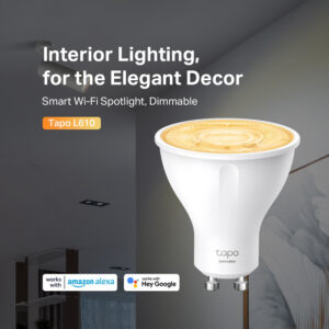 TP-LINK LED smart λάμπα spot Tapo L610, WiFi, 2.9W, 2700K, GU10, Ver 1.0 | Φωτισμός | elabstore.gr