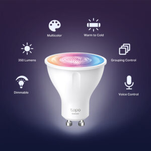 TP-LINK LED smart λάμπα spot Tapo L630, WiFi, 3.7W, RGB, GU10, Ver 1.0 | Φωτισμός | elabstore.gr