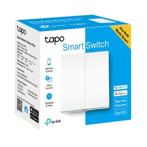 TP-LINK smart διακόπτης Tapo S220 με μπαταρία, διπλός, 868MHz, Ver 1.0 | eLabstore.gr