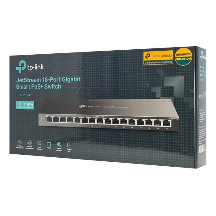 TP-LINK JetStream switch TL-SG2016P, 16-Port Gigabit, 8x PoE+, Ver. 1.0 | eLabstore.gr TP-LINK JetStream switch TL-SG2016P, 16-Port Gigabit, 8x PoE+, Ver. 1.0 | Δικτυακά | elabstore.gr