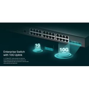 TP-LINK L2+ Managed Switch TL-SG3428XMP, 24x PoE+, 4x SFP+, Ver. 2.0 | Δικτυακά | elabstore.gr