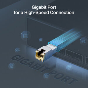 TP-LINK 1000BASE-T RJ45 SFP Module TL-SM331T, έως 100m, Ver. 1.0 | Δικτυακά | elabstore.gr