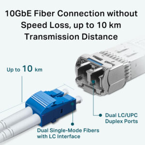 TP-LINK 10GBase-LR SFP+ LC Transceiver TL-SM5110-LR, έως 10km, Ver. 1.0 | Δικτυακά | elabstore.gr