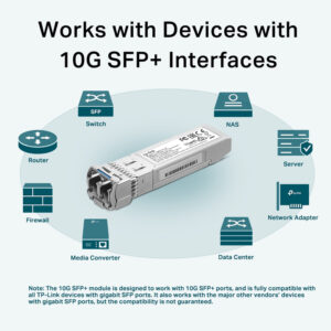 TP-LINK 10GBase-LR SFP+ LC Transceiver TL-SM5110-LR, έως 10km, Ver. 1.0 | eLabstore.gr TP-LINK 10GBase-LR SFP+ LC Transceiver TL-SM5110-LR, έως 10km, Ver. 1.0 | Δικτυακά | elabstore.gr