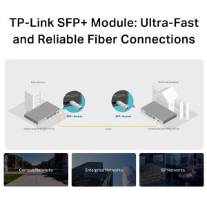 TP-LINK 10GBase-SR SFP+ LC Transceiver TL-SM5110-SR, έως 300m, Ver. 1.0 | eLabstore.gr TP-LINK 10GBase-SR SFP+ LC Transceiver TL-SM5110-SR, έως 300m, Ver. 1.0 | Δικτυακά | elabstore.gr