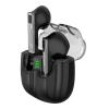 CELEBRAT earphones με θήκη φόρτισης TWS-W27, True Wireless, μαύρα | Αξεσουάρ κινητών | elabstore.gr