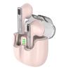 CELEBRAT earphones με θήκη φόρτισης TWS-W27, True Wireless, ροζ | Αξεσουάρ κινητών | elabstore.gr