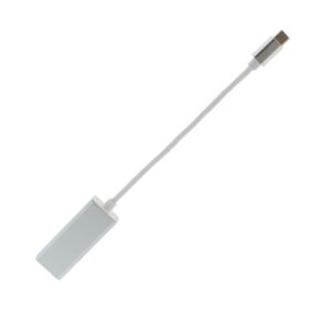 Adaptor Type-C to LAN 10/100/1000Mbps Well ADAPT-USBC-GB-WL | Περιφερειακά | elabstore.gr