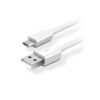 Καλώδιο USB 2.0 σε Micro USB Φόρτισης - Data 1m 2.0A Λευκό Well CABLE-USB/UUSB-1WE05-WL | Περιφερειακά | elabstore.gr
