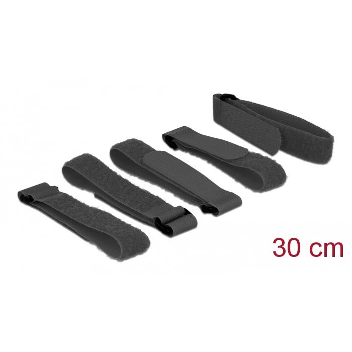 DELOCK ιμάντες τύπου Velcro 18704, 30 x 2cm, μαύρος, 5τμχ | eLabstore.gr DELOCK ιμάντες τύπου Velcro 18704, 30 x 2cm, μαύρος, 5τμχ | Καλώδια - Αντάπτορες | elabstore.gr