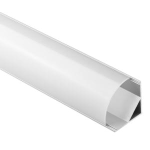 Προφίλ αλουμινίου για LED καλωδιοταινία 24-00130, γωνιακό, 2m | Φωτισμός | elabstore.gr