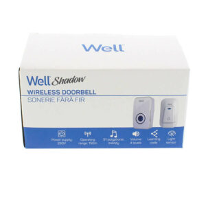 Κουδούνι ασύρματο πόρτας AC/DC 51 μελωδιών SHADOW-Well DOORBELL-SHADOW-WL | Ηλεκτρολογικά | elabstore.gr