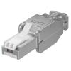 GOOBAY βύσμα RJ45 CAT 6 STP 38293, tool-free, ασημί | Καλώδια - Αντάπτορες | elabstore.gr