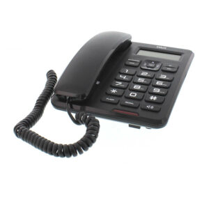 Well Ενσύρματο Τηλέφωνο CD001 Μαύρο PHONE-CORD-CD001BK-WL | Οικιακά είδη | elabstore.gr