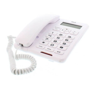 Well Ενσύρματο Τηλέφωνο CD001 Λευκό PHONE-CORD-CD001WE-WL | Οικιακά είδη | elabstore.gr