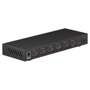 GOOBAY HDMI matrix switch 58478, 4-in σε 2-out, 4K/30Hz, μαύρο | Καλώδια - Αντάπτορες | elabstore.gr