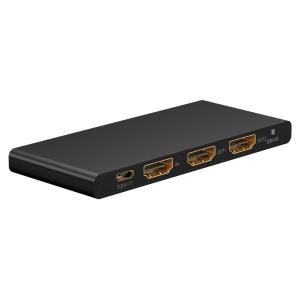 GOOBAY HDMI splitter 58481, 1-in σε 2-out, 4K/60Hz, μαύρο | Καλώδια - Αντάπτορες | elabstore.gr