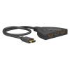 GOOBAY HDMI switch 58488, 3-in σε 1-out, 4K/60Hz, μαύρο | Καλώδια - Αντάπτορες | elabstore.gr