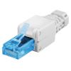 GOOBAY βύσμα RJ45 CAT 6A UTP 59227, tool-free, λευκό | Καλώδια - Αντάπτορες | elabstore.gr