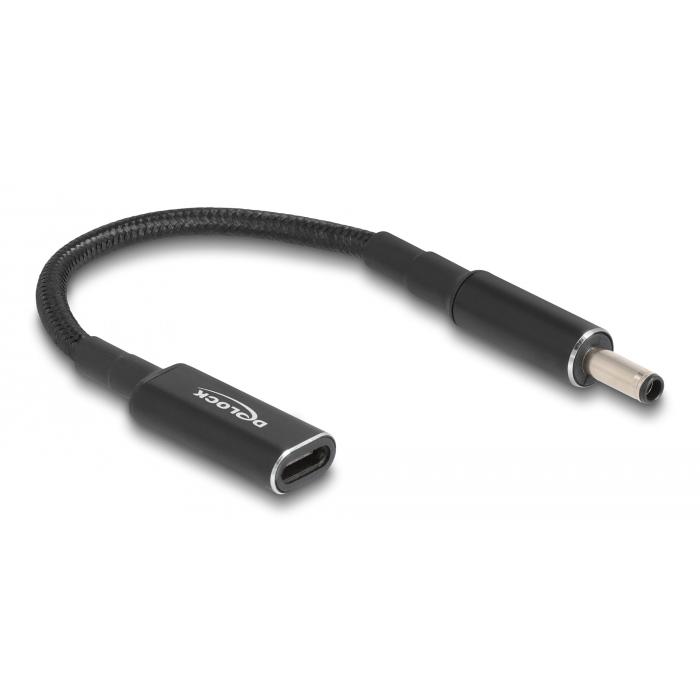 DELOCK καλώδιο τροφοδοσίας 60036, USB-C σε Dell 4.5x3.0mm, 15cm, μαύρο | eLabstore.gr DELOCK καλώδιο τροφοδοσίας 60036, USB-C σε Dell 4.5x3.0mm, 15cm, μαύρο | Αξεσουάρ για Laptop | elabstore.gr