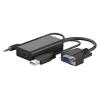 GOOBAY αντάπτορας HDMI σε VGA & 3.5mm 61259, 1080p, μαύρος | Καλώδια - Αντάπτορες | elabstore.gr