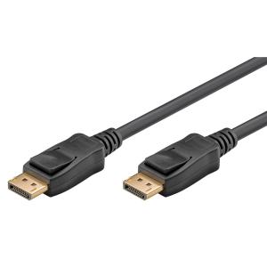 GOOBAY καλώδιο DisplayPort 61699, 8K/60Hz, 32.4 Gbit/s, 5m, μαύρο | Καλώδια - Αντάπτορες | elabstore.gr