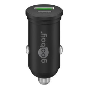 GOOBAY φορτιστής αυτοκινήτου 61739, USB & USB-C PD, 45W, μαύρος | Αξεσουάρ κινητών | elabstore.gr