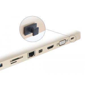 DELOCK κάλυμμα προστασίας για θύρα USB-C 64015 με λαβή, μαύρο, 10τμχ | eLabstore.gr DELOCK κάλυμμα προστασίας για θύρα USB-C 64015 με λαβή, μαύρο, 10τμχ | Καλώδια - Αντάπτορες | elabstore.gr