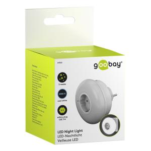 GOOBAY LED φωτιστικό νυκτός 64566 με πρίζα schuko, 6500K, IP20 | eLabstore.gr GOOBAY LED φωτιστικό νυκτός 64566 με πρίζα schuko, 6500K, IP20 | eLabstore.gr