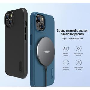 NILLKIN θήκη Super Frosted Shield Pro Magnetic για iPhone 14 Plus, μαύρη | Αξεσουάρ κινητών | elabstore.gr