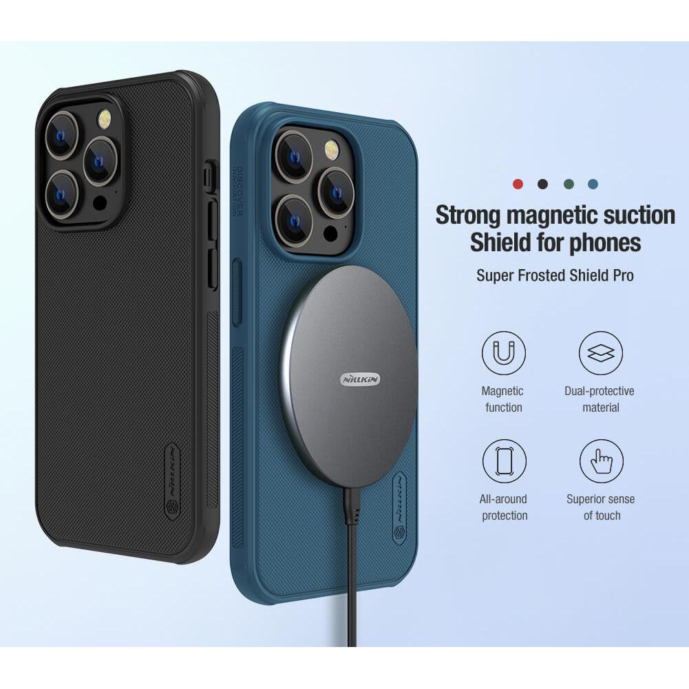 NILLKIN θήκη Super Frosted Shield Pro Magnetic, iPhone 14 Pro Max, μαύρη | eLabstore.gr NILLKIN θήκη Super Frosted Shield Pro Magnetic, iPhone 14 Pro Max, μαύρη | Αξεσουάρ κινητών | elabstore.gr