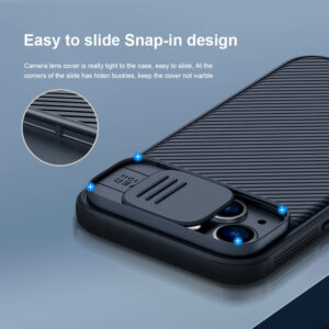 NILLKIN θήκη CamShield Pro Magnetic για iPhone 14, μαύρη | Αξεσουάρ κινητών | elabstore.gr