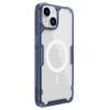 NILLKIN θήκη Nature Pro Magnetic για iPhone 14, μπλε & διάφανη | Αξεσουάρ κινητών | elabstore.gr