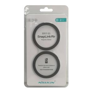 NILLKIN μαγνητικό ring SnapLink Air για smartphone, μαύρο, 2τμχ | Αξεσουάρ κινητών | elabstore.gr
