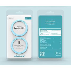 NILLKIN μαγνητικό ring SnapLink Air για smartphone, μπλε, 2τμχ | Αξεσουάρ κινητών | elabstore.gr