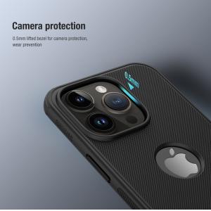 NILLKIN θήκη Super Frosted Shield Pro για iPhone 14 Pro, μαύρο | Αξεσουάρ κινητών | elabstore.gr