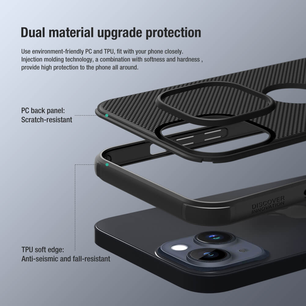 NILLKIN θήκη Super Frosted Shield Pro για iPhone 14 Plus, μαύρο | eLabstore.gr NILLKIN θήκη Super Frosted Shield Pro για iPhone 14 Plus, μαύρο | Αξεσουάρ κινητών | elabstore.gr
