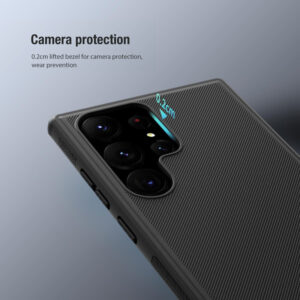 NILLKIN θήκη Super Frosted Shield Pro για Samsung S23 Ultra, μαύρο | Αξεσουάρ κινητών | elabstore.gr