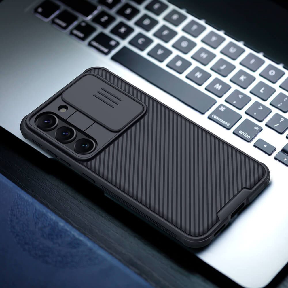NILLKIN θήκη CamShield Pro για Samsung S23 Plus, μαύρη | eLabstore.gr NILLKIN θήκη CamShield Pro για Samsung S23 Plus, μαύρη | Αξεσουάρ κινητών | elabstore.gr